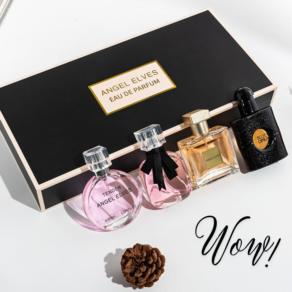ZUNYSHA 4-Piece Eau de Parfum Gift Set for Women - 105ml