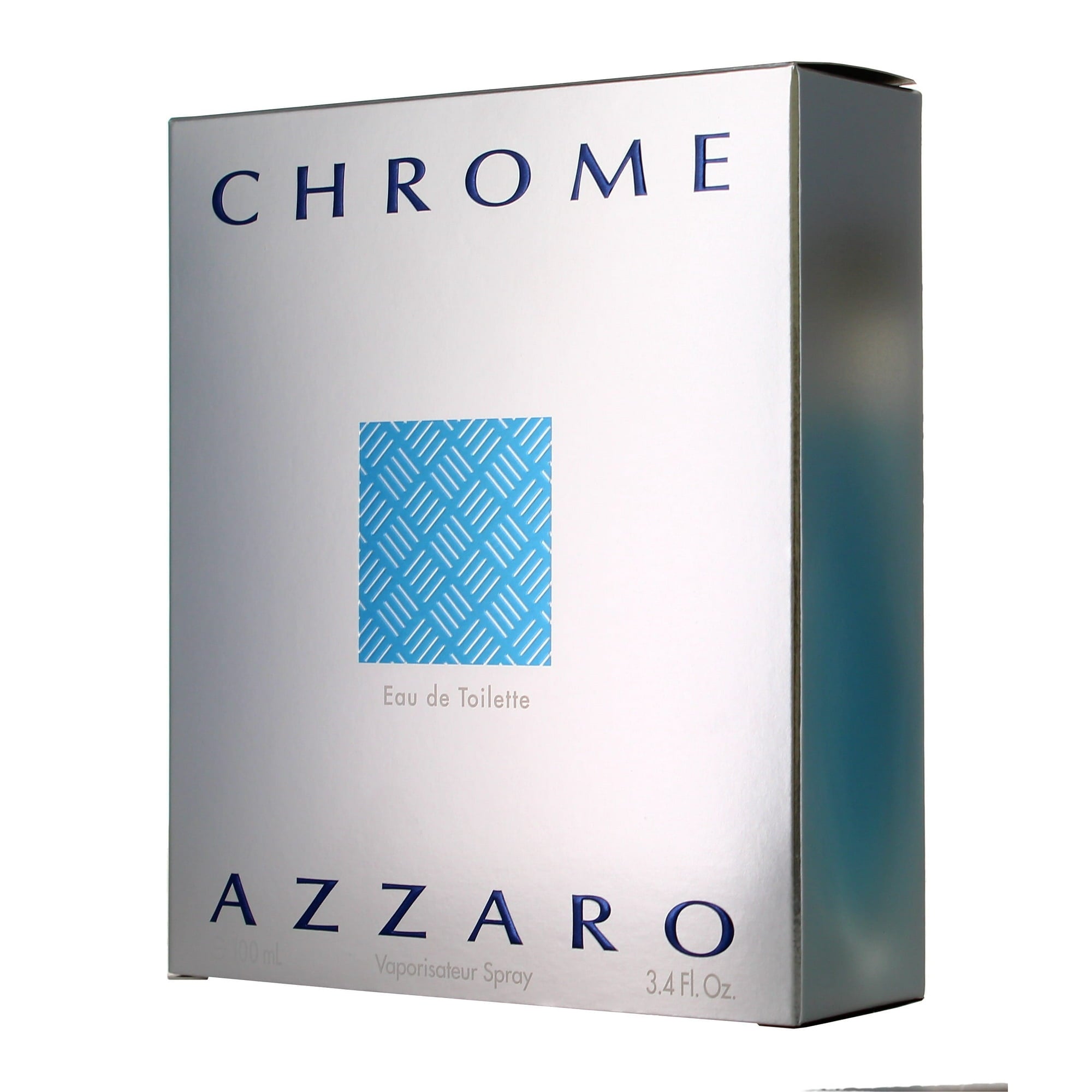 Azzaro Chrome Eau De Toilette, Cologne Men 3.4 Oz