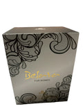 Belara Perfume Black 3.3 fl oz bottle and box