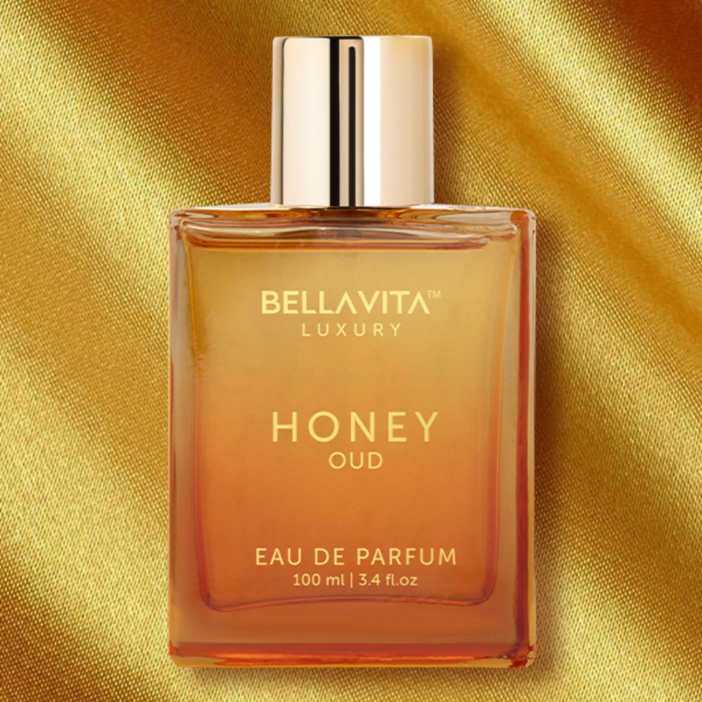 BellaVita Honey Oud Eau De Parfum Unisex Perfume 3.4 oz