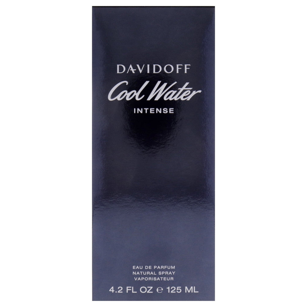 Davidoff Cool Water Intense perfume packaging on a white background