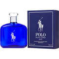 Ralph Lauren Polo Blue Eau De Toilette Spray for Men 4.2 oz bottle