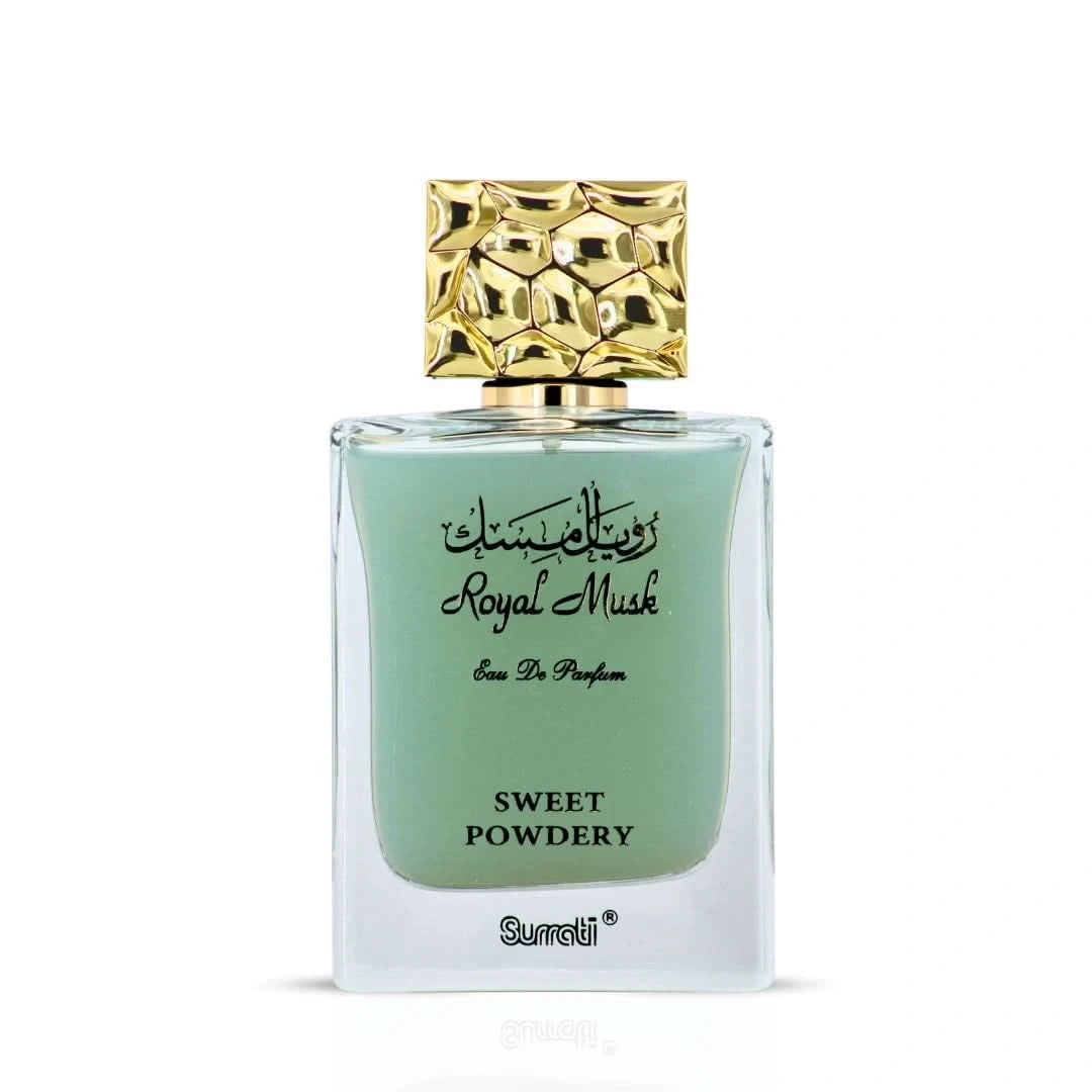 Surrati Royal Musk Sweet Powdery Eau de Parfum Spray 3.4 oz 100ml