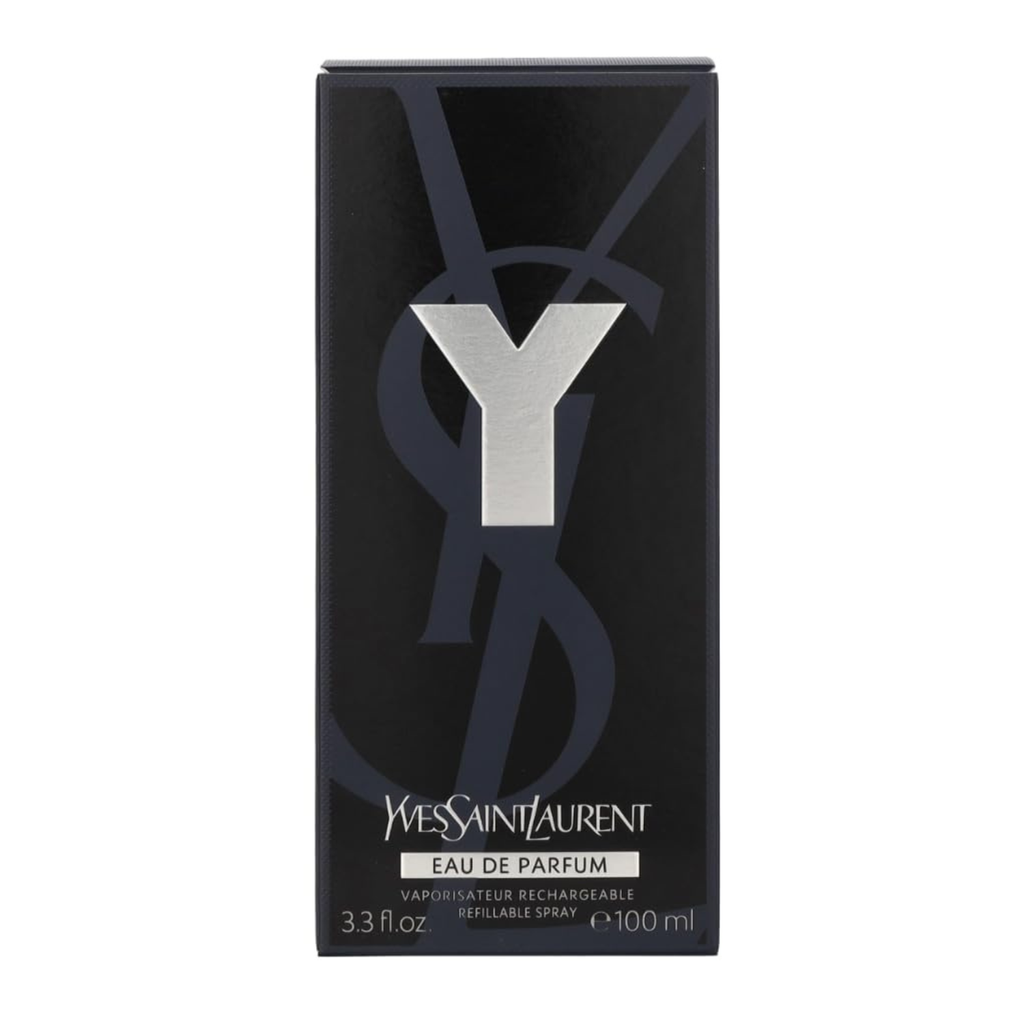 Yves Saint Laurent Eau de Parfum packaging on a white background
