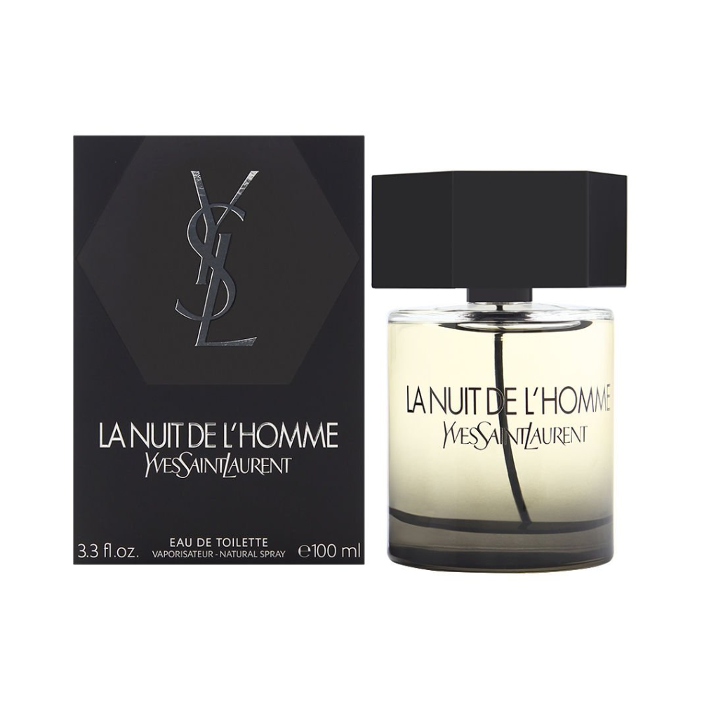 Yves Saint Laurent La Nuit de L’Homme Eau de Toilette 100 mL bottle