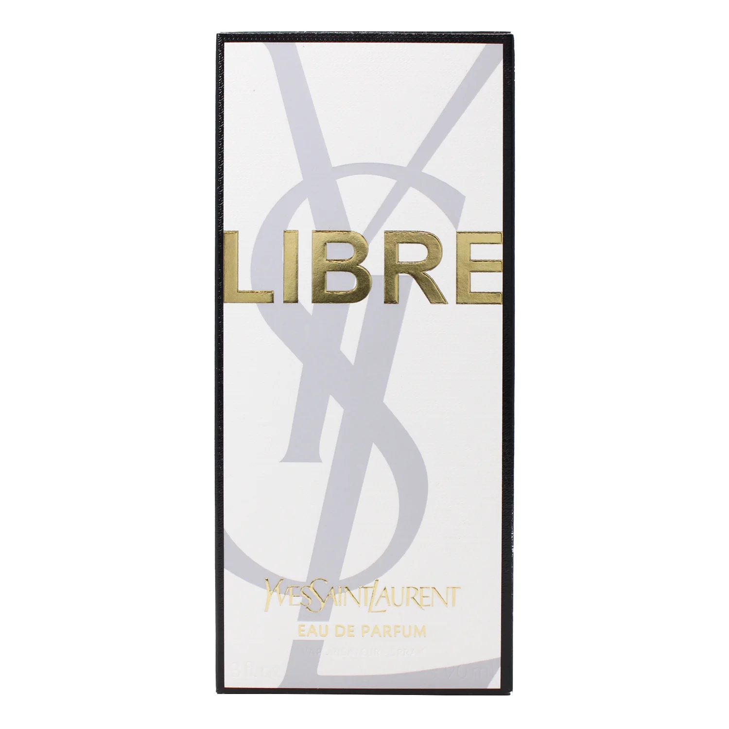 Yves Saint Laurent Libre perfume packaging on a white background